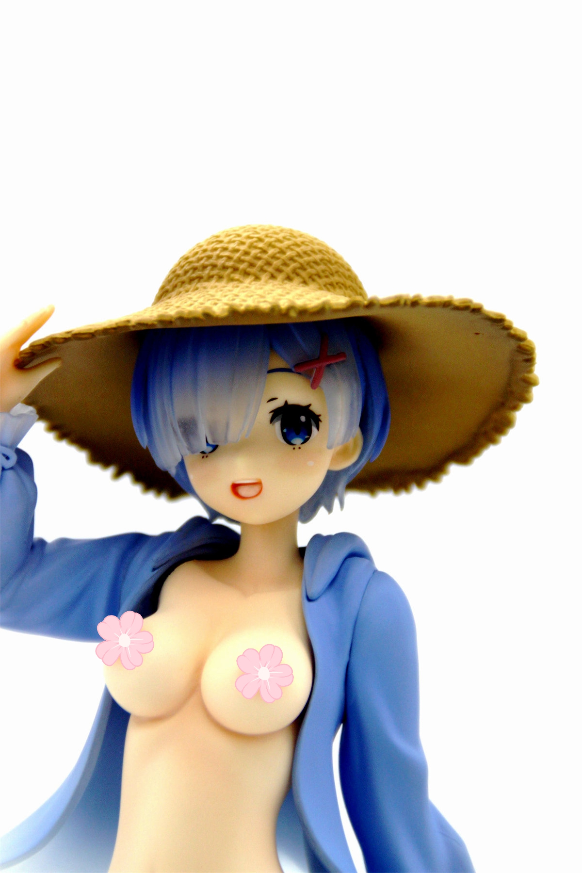 露出仕様のレム魔改造フィギュア 完成度高い塗装済みモデル紹介04  