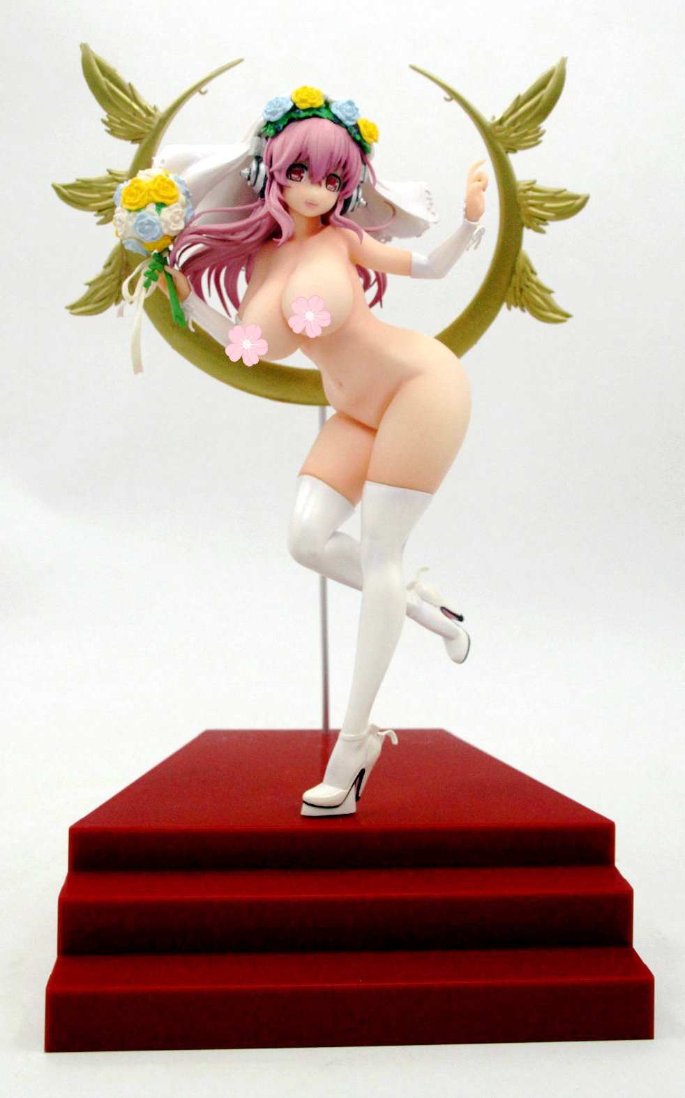 魔改造フィギュアすーぱーそに子美少女フィギュア 10周年ウエディンググッズ 1/6 完成品