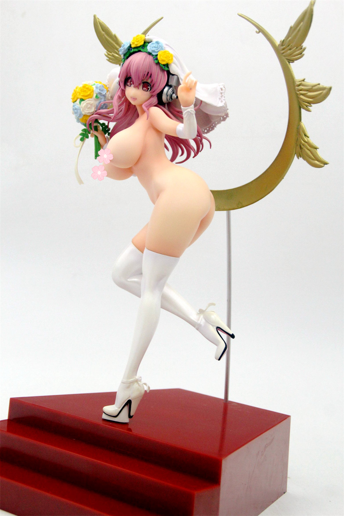 魔改造フィギュアすーぱーそに子美少女フィギュア 10周年ウエディンググッズ 1/6 完成品