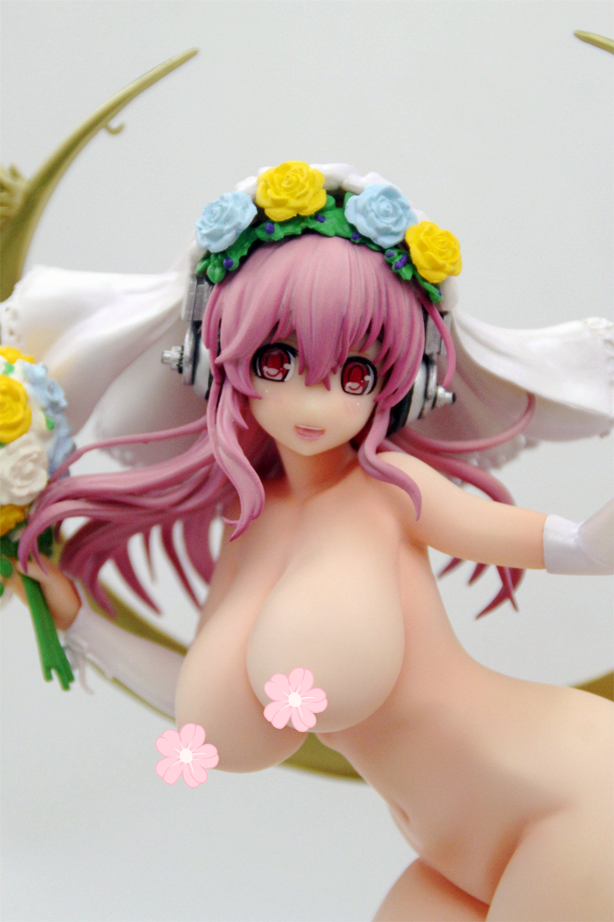 魔改造フィギュアすーぱーそに子美少女フィギュア 10周年ウエディンググッズ 1/6 完成品