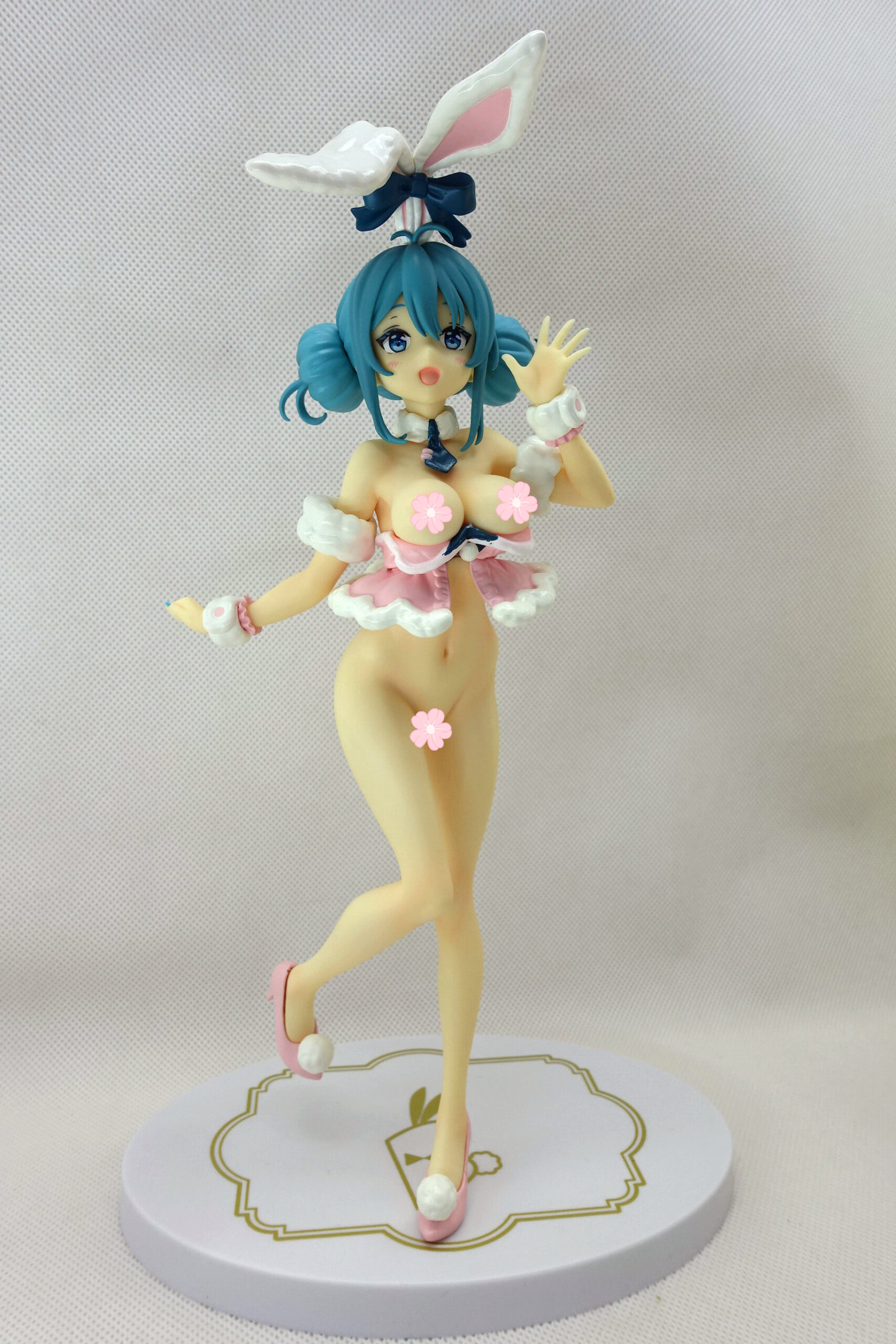 魔改造フィギュア買取 フリュー 初音ミク Bicute bunnies フィギュア 白うさぎ 美少女フィギュア 1/6 完成品