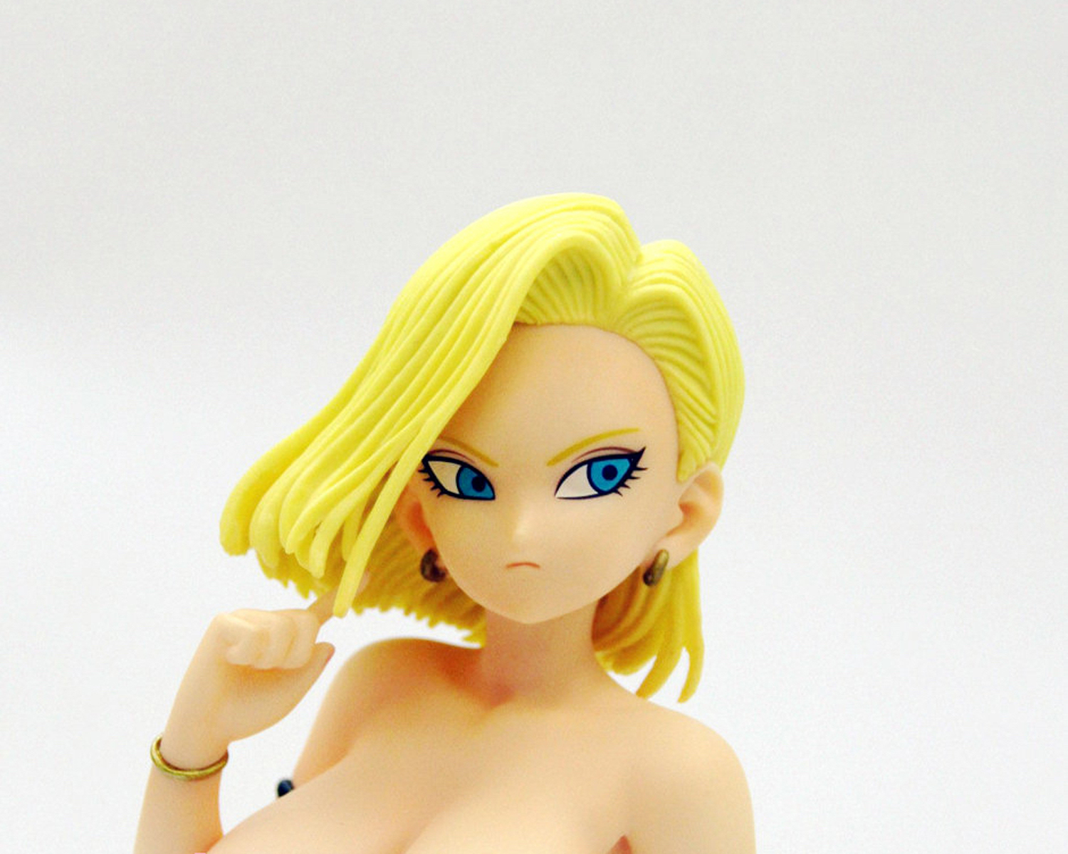 魔改造フィギュア販売」ドラゴンボールギャルズ ドラゴンボールZ 人造人間18号 Ver.II 約18cm 全裸 フィギュア 1/6 A完成品
