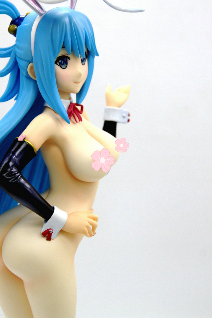 魔改造フィギュア通販 この素晴らしい世界に祝福を アクア バニーVer. 全裸 1/4完成品