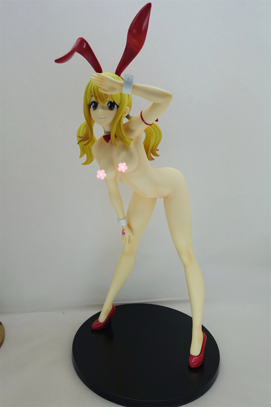 魔改造フィギュア購入 ルーシィ ・ハートフィリア バニー 美少女フィギュア 1/4 完成品 