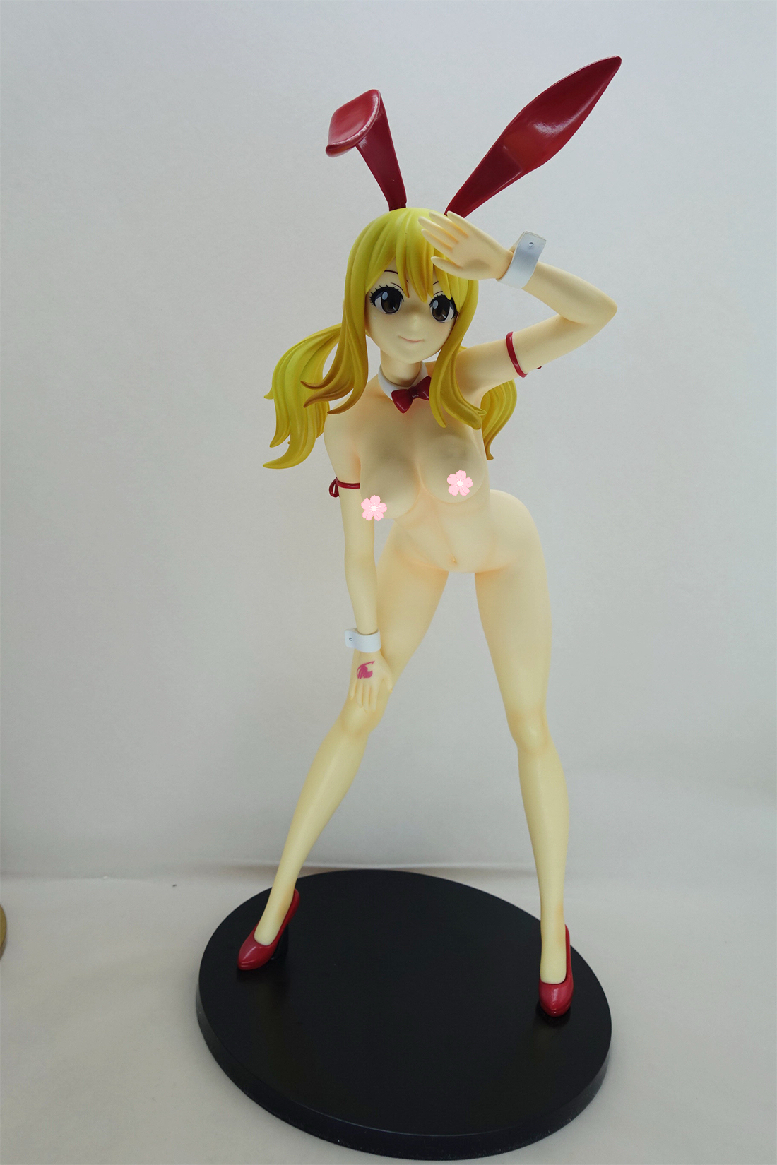 魔改造フィギュア購入 ルーシィ ・ハートフィリア バニー 美少女フィギュア 1/4 完成品 