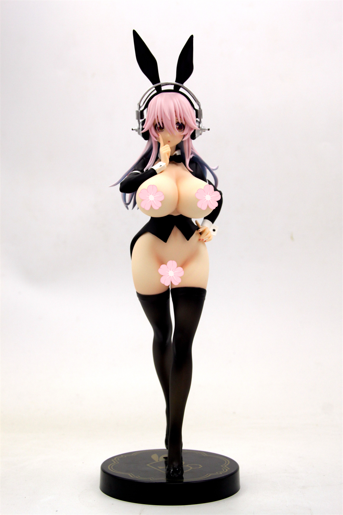 魔改造フィギュア通販 ーパーソニー子新装バニーブラックシルク 美少女フィギュア 1/6 完成品 