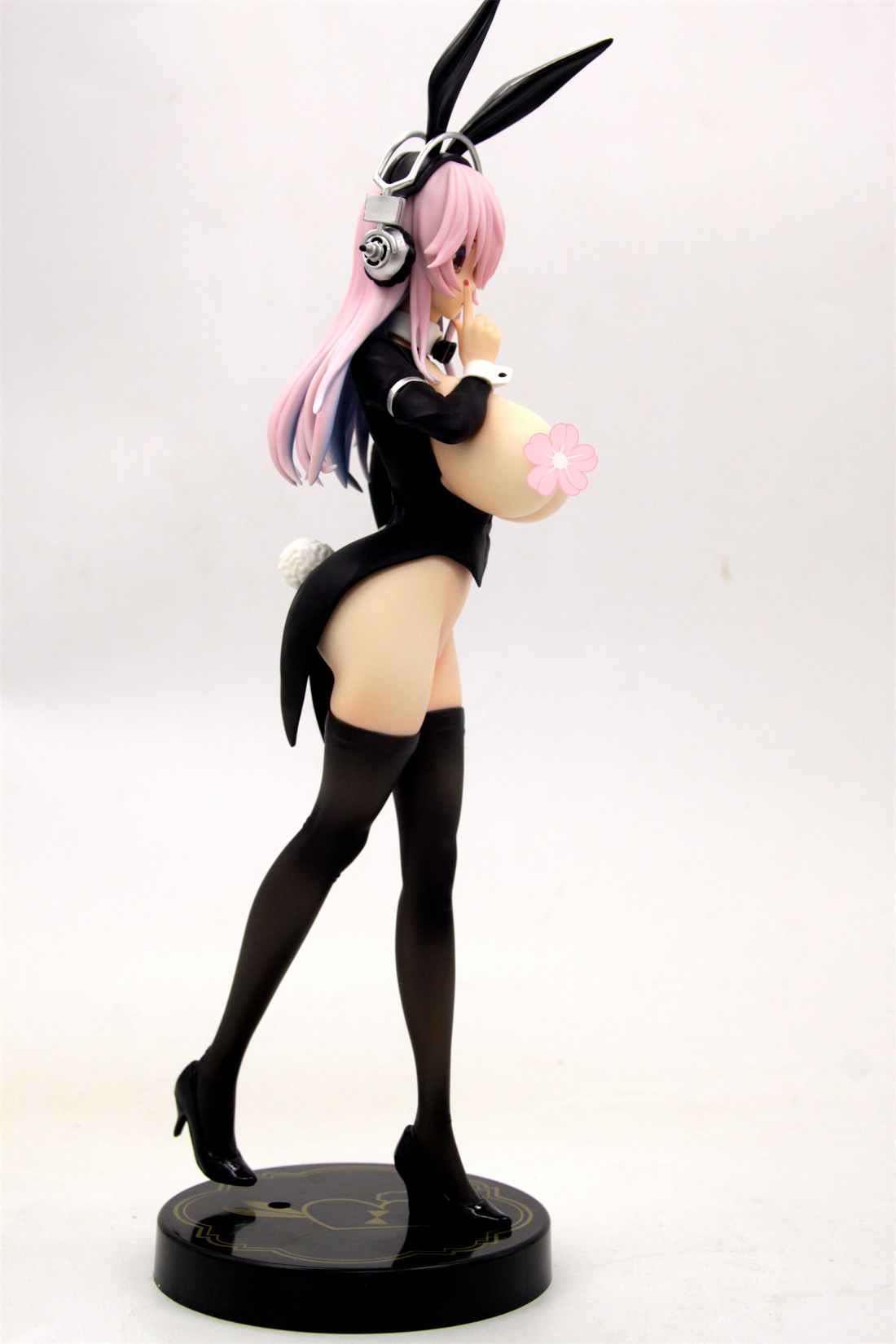 魔改造フィギュア通販 ーパーソニー子新装バニーブラックシルク 美少女フィギュア 1/6 完成品 