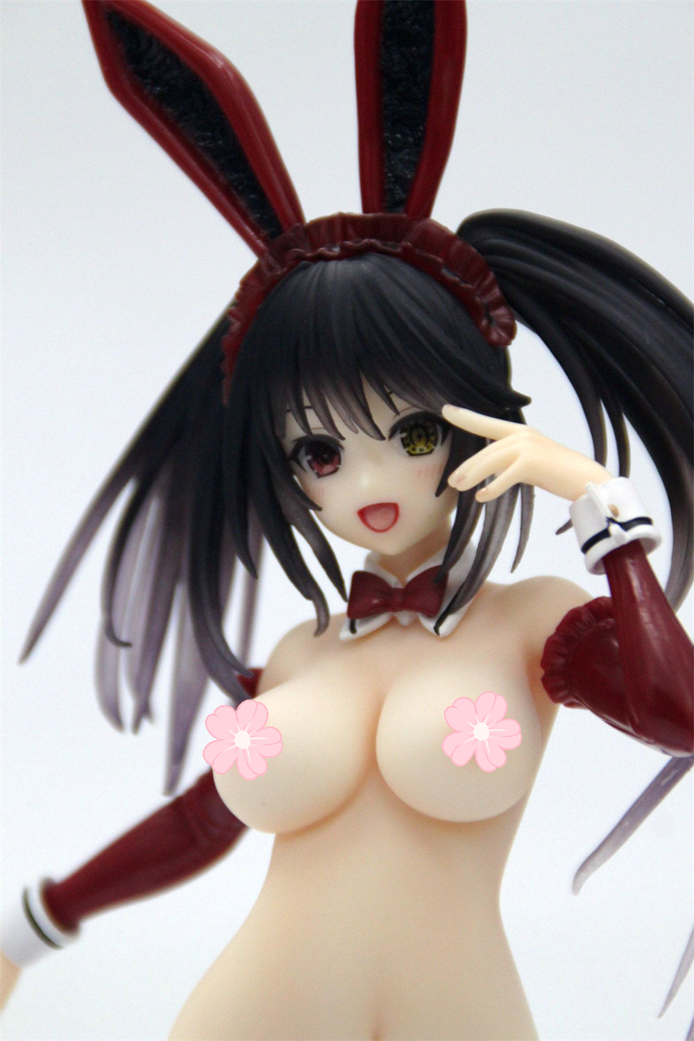 魔改造 フィギュア購入 時崎狂三 フィギュア バニー デートアライブⅤ Desktop Cute 1/6 完成品 